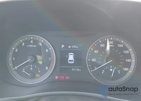 2019 Hyundai Tucson Sport z USA, uszkodzony, nr VIN KM8J3CAL0KU930199